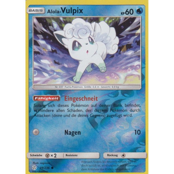 Alola-Vulpix 039/236 REVERSE HOLO