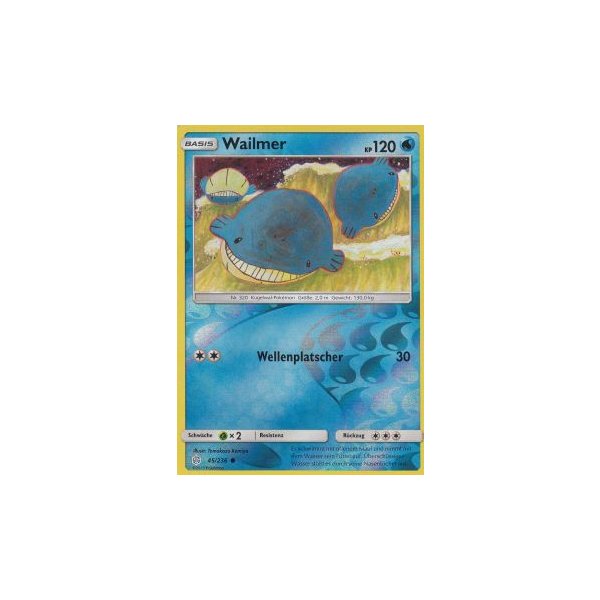 Wailmer 045/236 REVERSE HOLO