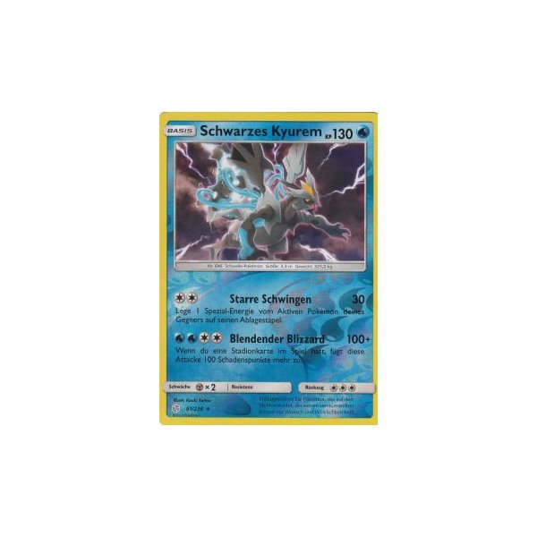 Schwarzes Kyurem 061/236 REVERSE HOLO