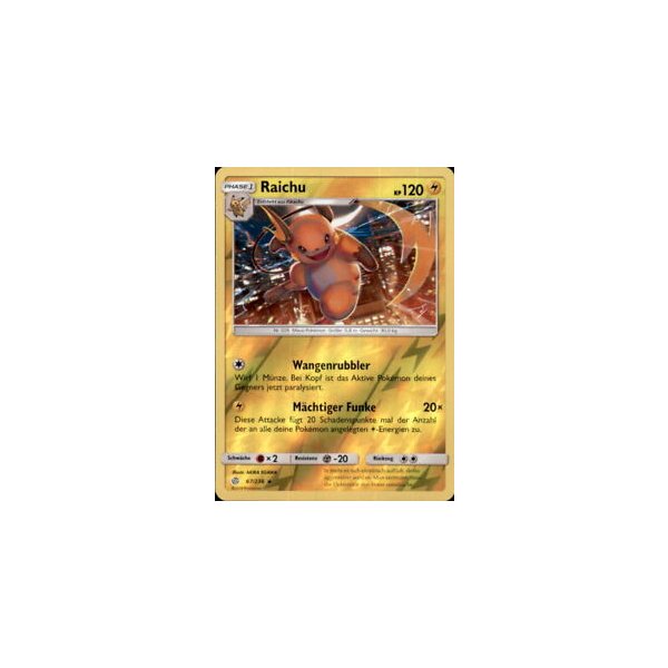 Raichu 067/236 REVERSE HOLO