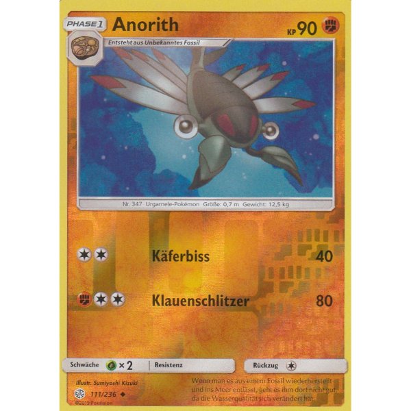 Anorith 111/236 REVERSE HOLO