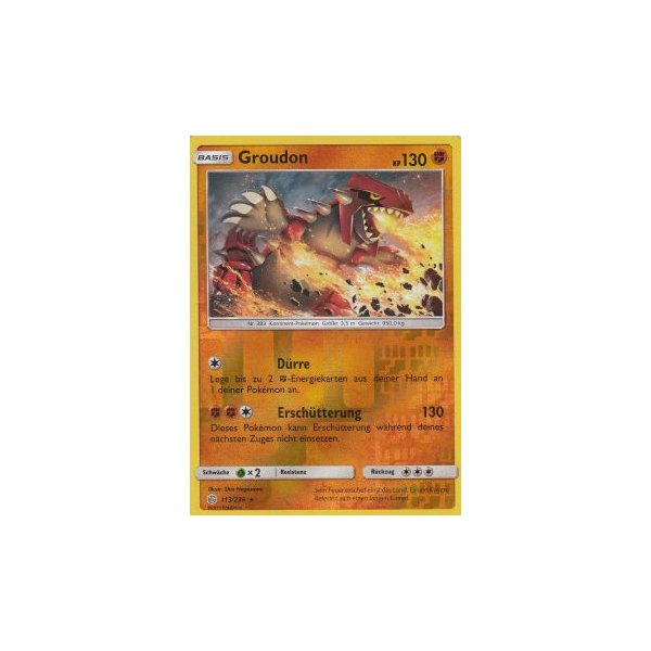 Groudon 113/236 REVERSE HOLO