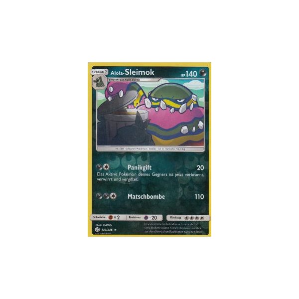 Alola-Sleimok 131/236 REVERSE HOLO