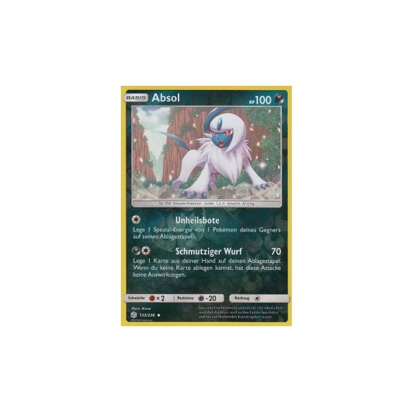 Absol 133/236 REVERSE HOLO
