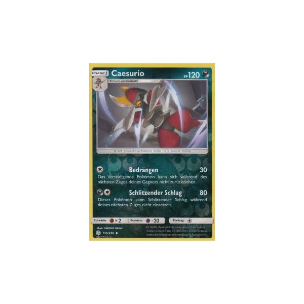 Caesurio 135/236 REVERSE HOLO