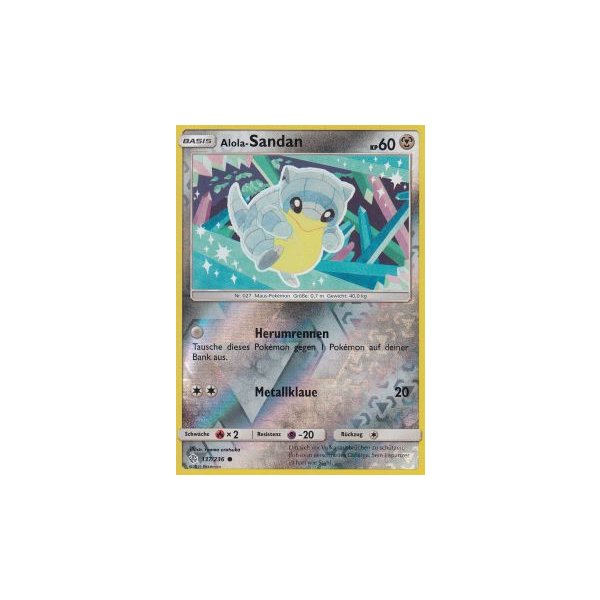 Alola-Sandan 137/236 REVERSE HOLO