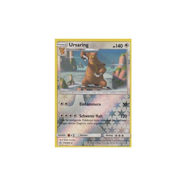 Ursaring 172/236 REVERSE HOLO