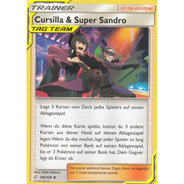 Cursilla &amp; Super Sandro 186/236 REVERSE HOLO