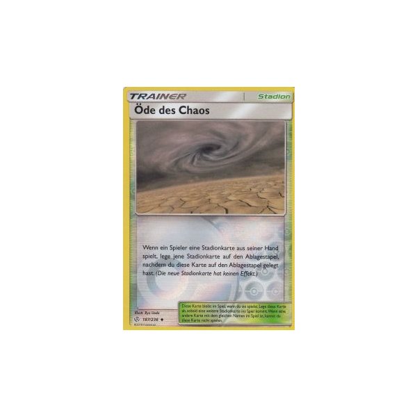 &Ouml;de des Chaos 187/236 REVERSE HOLO