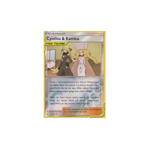 Cynthia &amp; Kattlea 189/236 REVERSE HOLO
