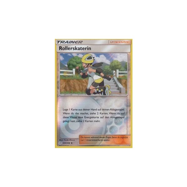 Rollerskaterin 203/236 REVERSE HOLO