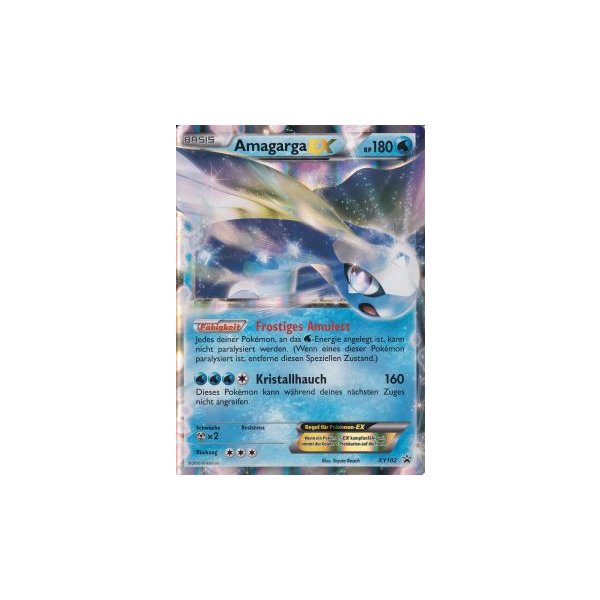 Amagarga-EX XY102 HOLO OVERSIZED/&Uuml;BERGRO&szlig;