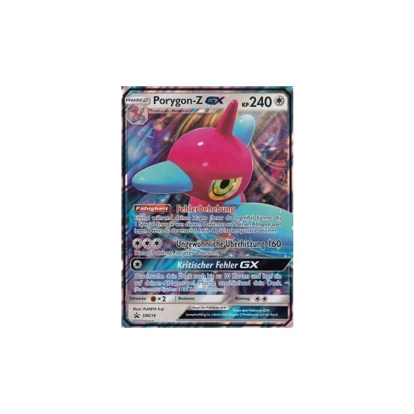 Porygon-Z-GX SM216 HOLO OVERSIZED/&Uuml;BERGRO&szlig;