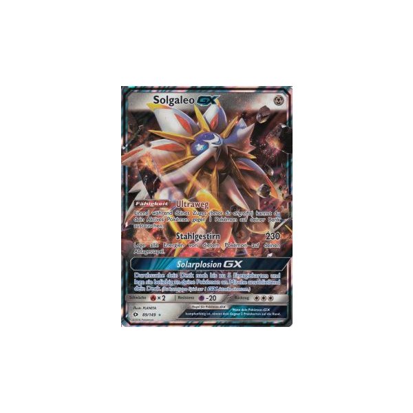 Solgaleo-GX 89/149 HOLO OVERSIZED/&Uuml;BERGRO&szlig;
