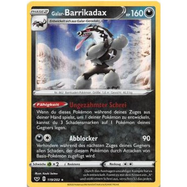 Galar-Barrikadax 119/202 HOLO