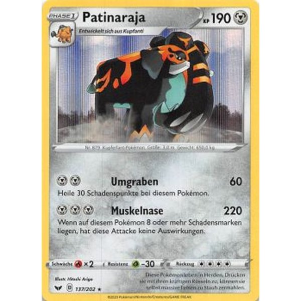 Patinaraja 137/202 HOLO