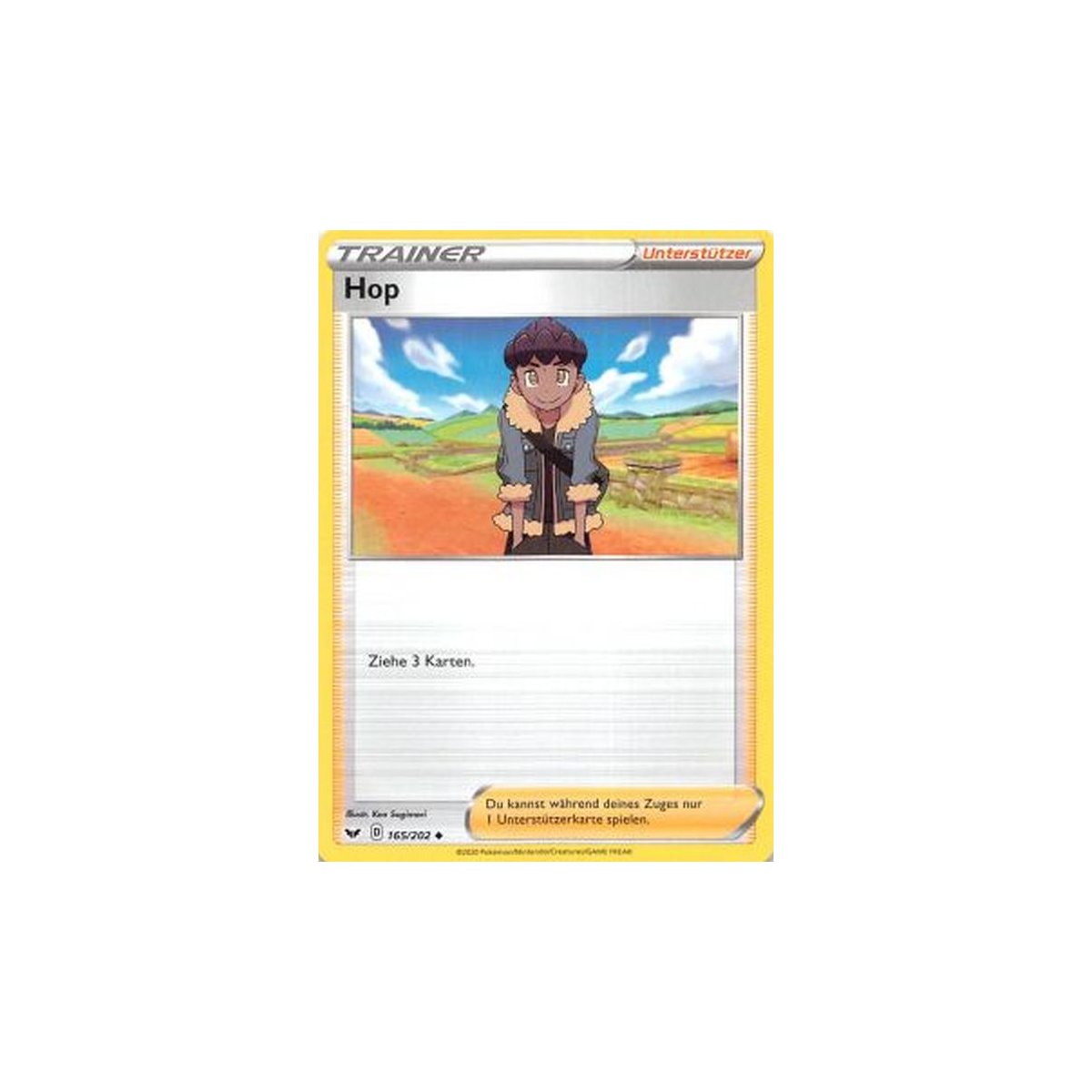 Hop 165/202 Schwert und Schild Pokemon Karte kaufen
