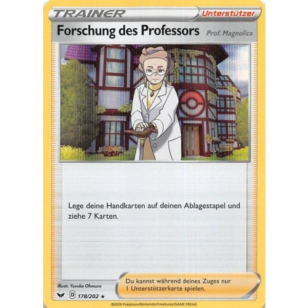 Forschung des Professors 178/202 HOLO