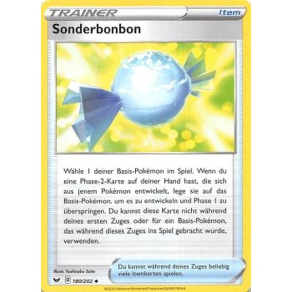 DE Pokemon Karte Energie-Zugewinn 160/202 Schwert und Schild 