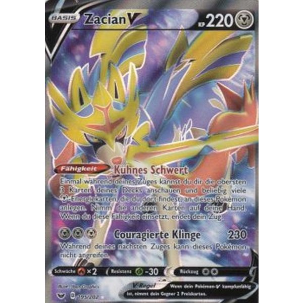 Zacian-V 195/202 FULLART