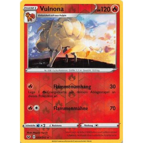 Vulnona 023/202 REVERSE HOLO