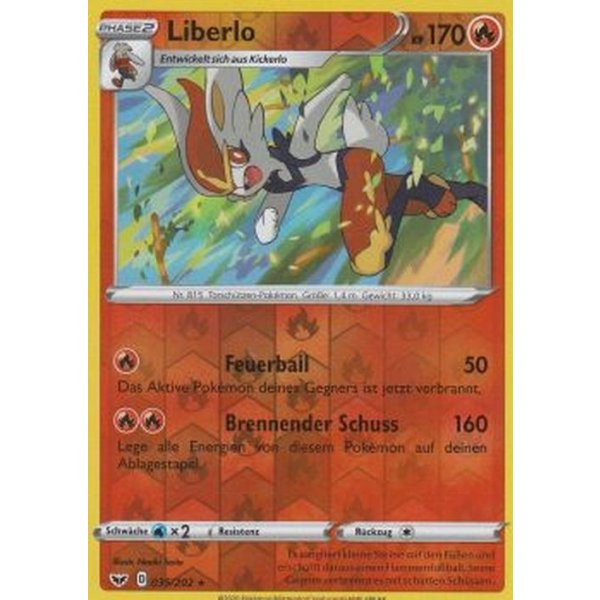 Liberlo 035/202 REVERSE HOLO