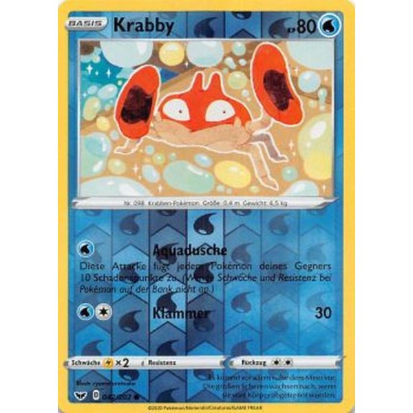 Krabby 042/202 REVERSE HOLO