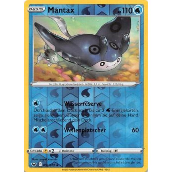 Mantax 052/202 REVERSE HOLO