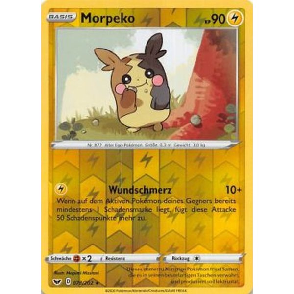 Morpeko 078/202 REVERSE HOLO