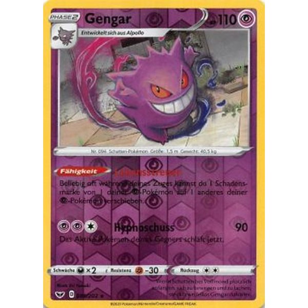 Gengar 085/202 REVERSE HOLO