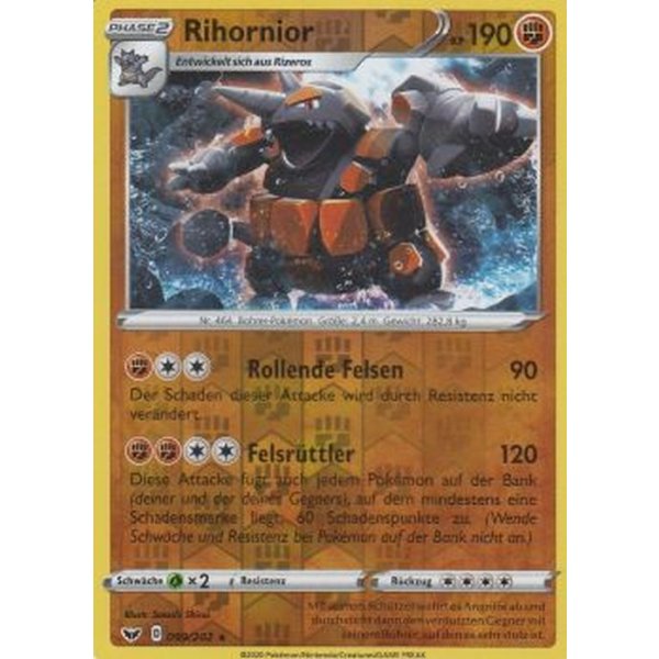 Rihornior 099/202 REVERSE HOLO