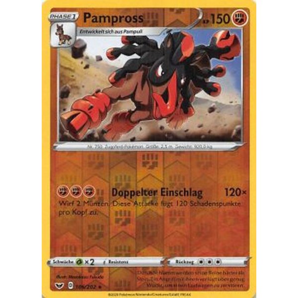 Pampross 106/202 REVERSE HOLO