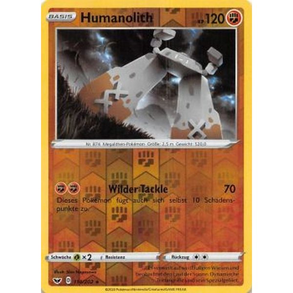 Humanolith 114/202 REVERSE HOLO