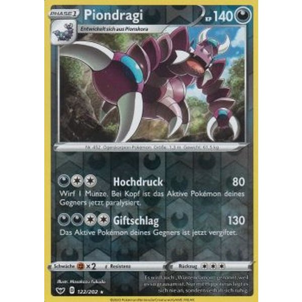 Piondragi 122/202 REVERSE HOLO