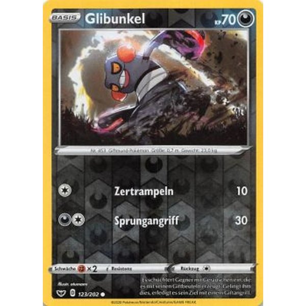 Glibunkel 123/202 REVERSE HOLO