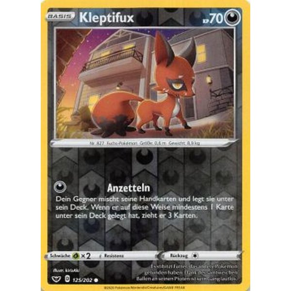 Kleptifux 125/202 REVERSE HOLO
