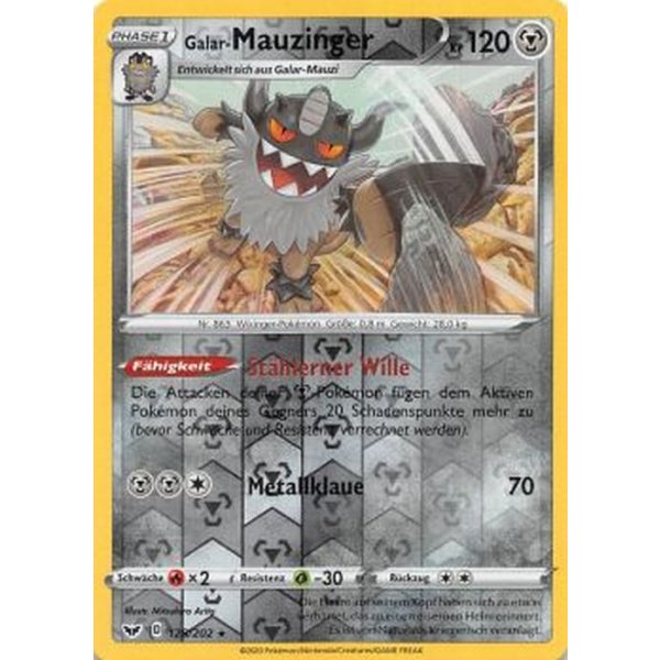 Galar-Mauzinger 128/202 REVERSE HOLO