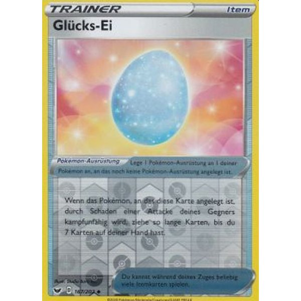 Gl&uuml;cks-Ei 167/202 REVERSE HOLO