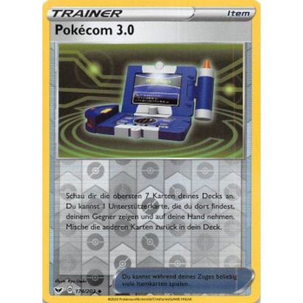 Pok&eacute;com 3.0 174/202 REVERSE HOLO