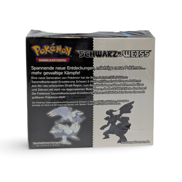 Pokemon Schwarz &amp; Weiss Base Display (deutsch)