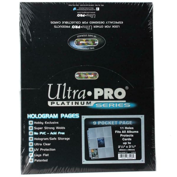 Ultra Pro 9-Pocket Pages Platinum 100 Seiten