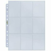Ultra Pro 9-Pocket Pages Silver 100 Seiten