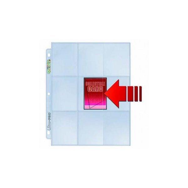 Ultra Pro 9-Pocket Pages Side Load Clear (100 Seiten)