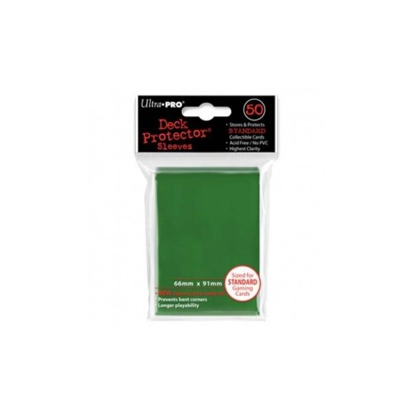 Ultra Pro Sleeves Green (50 H&uuml;llen)