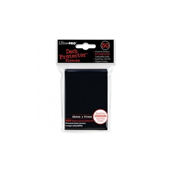 Ultra Pro Sleeves Black (50 H&uuml;llen)