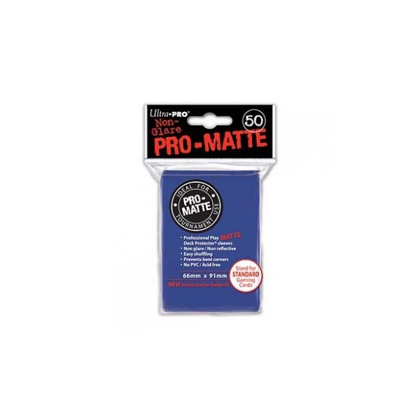 Ultra Pro Sleeves Pro-Matte Non-Glare: Blue (50 H&uuml;llen)