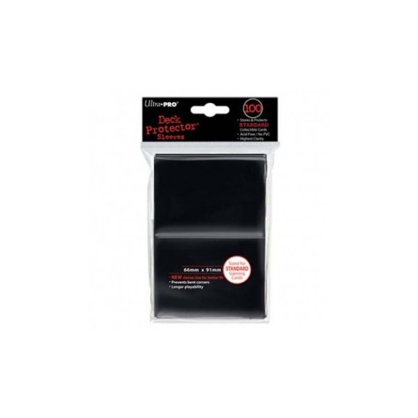 Ultra Pro Sleeves Black (100 H&uuml;llen)