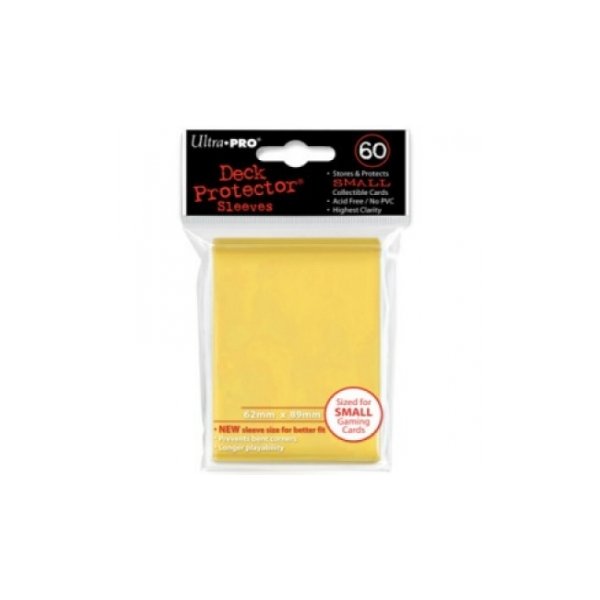 Ultra Pro Sleeves Gelb (60 H&uuml;llen) mini
