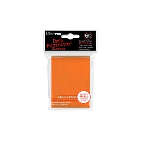 Ultra Pro Sleeves Orange (60 H&uuml;llen) mini