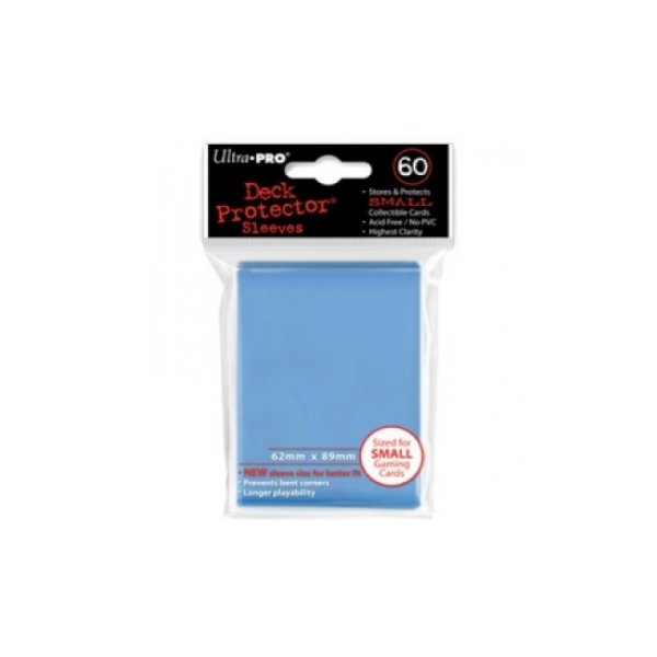 Ultra Pro Sleeves Hellblau (60 H&uuml;llen) mini